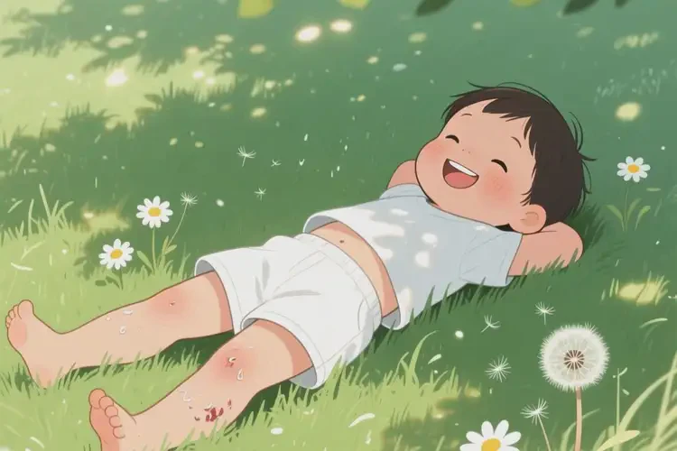 小孩小腿經(jīng)常起濕疹不管它會(huì)自己自愈嗎(圖2)