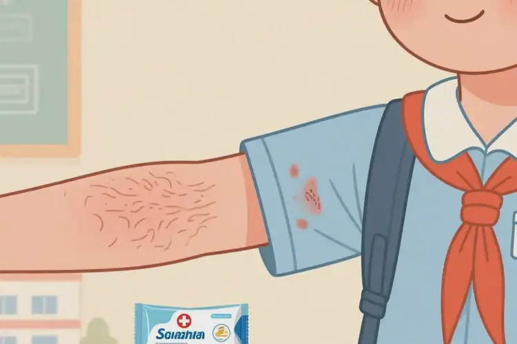 小學(xué)生手臂上容易起濕疹能徹底自愈嗎(圖4)