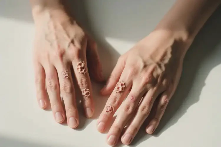 女性手上長濕疹不管它會自己痊愈嗎(圖2)