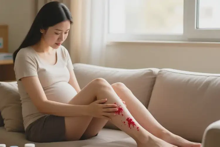 產(chǎn)婦小腿上出現(xiàn)濕疹可不可以徹底自愈(圖4)