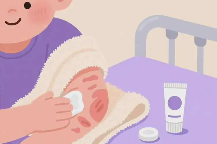 兒童手臂偶爾起濕疹能夠徹底治愈嗎(圖2)