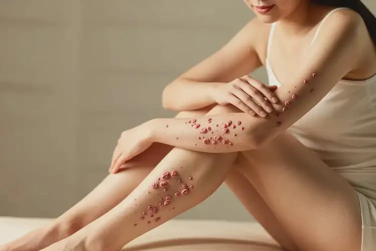 女性全身有濕疹能夠徹底治愈嗎(圖1)