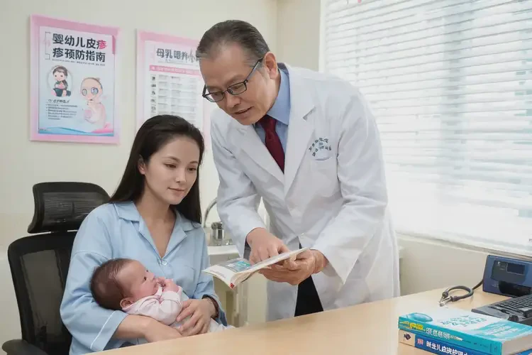 哺乳期媽媽屁股長濕疹能徹底自愈嗎(圖1)