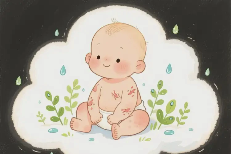 小儿全身有湿疹可以彻底自愈吗(图4)