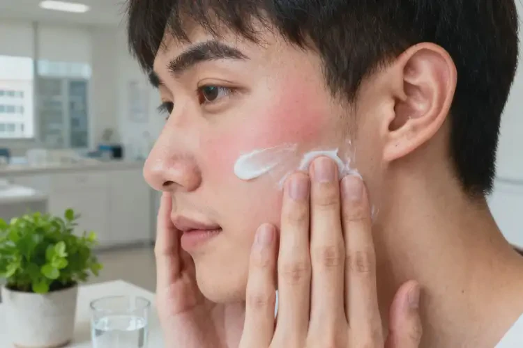 男生臉上出現(xiàn)濕疹可不可以徹底自愈(圖2)