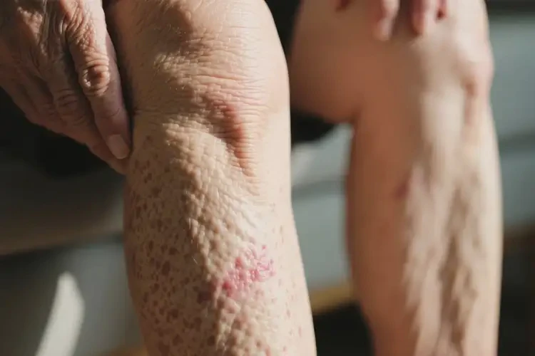 老年人小腿偶爾起濕疹不管它會自己好嗎(圖4)