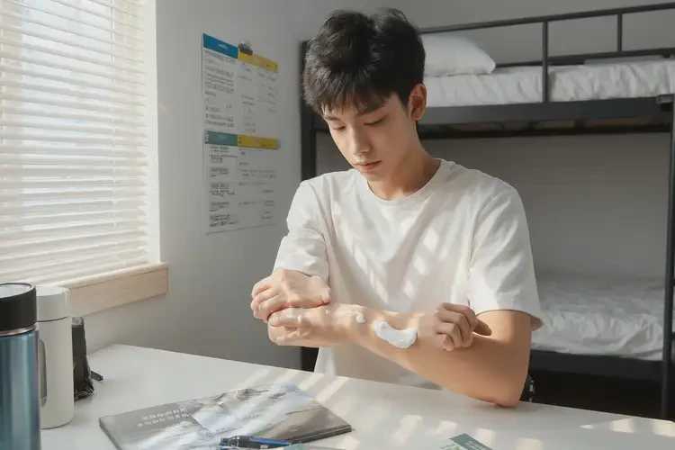 大學(xué)生手臂上經(jīng)常起濕疹能徹底自愈嗎(圖2)