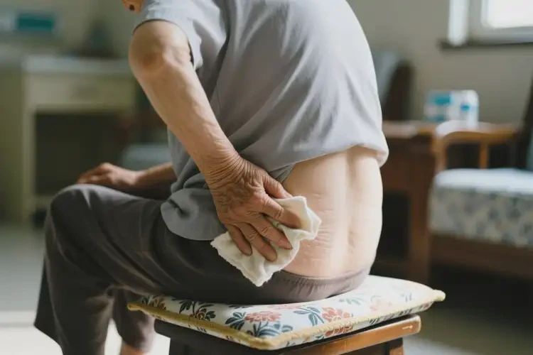 高齡老人屁股經(jīng)常起濕疹可不可以徹底自愈(圖1)