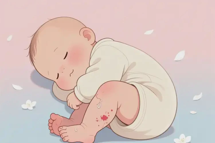 寶寶小腿上出濕疹能靠自己自愈嗎(圖4)