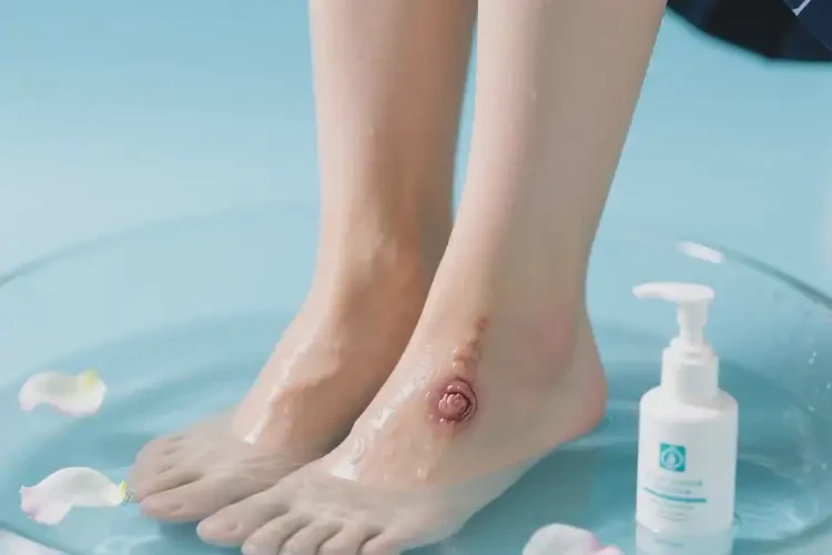 中學(xué)生腳上經(jīng)常起濕疹能夠徹底治愈嗎(圖1)