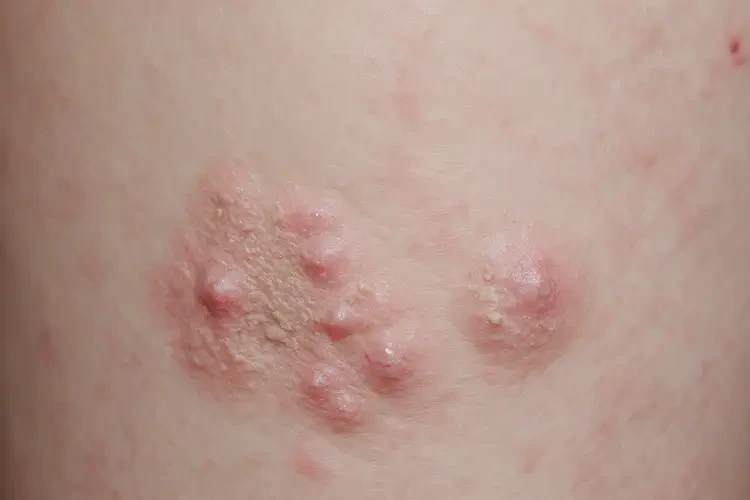 兒童大腿偶爾起濕疹不管它會自己自愈嗎(圖4)