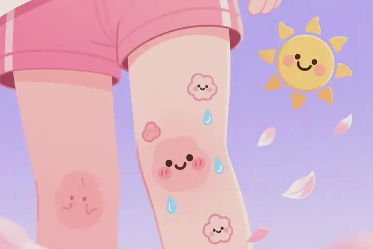 兒童大腿容易起濕疹能徹底自愈嗎(圖3)