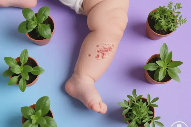 小兒大腿容易起濕疹可以徹底自愈嗎(圖1)