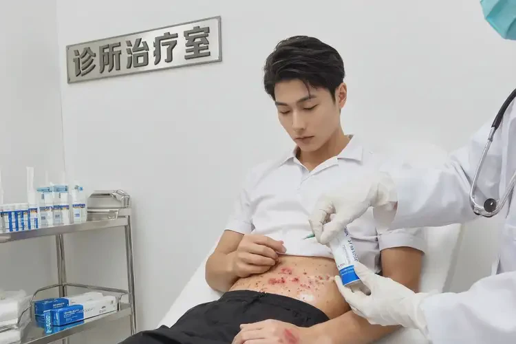 男生肚子容易起濕疹不管它會(huì)自己自愈嗎(圖3)