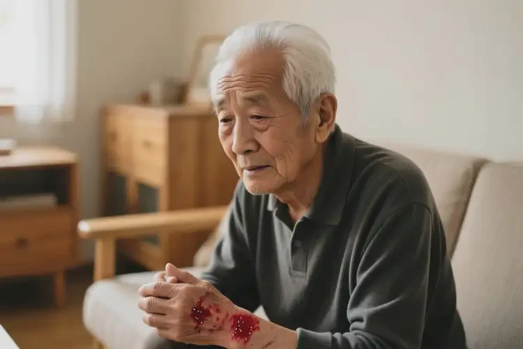 高齡老人身上長濕疹可以徹底自愈嗎(圖4)