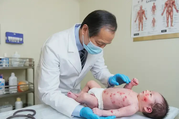 小兒屁股出濕疹不管它會(huì)自己痊愈嗎(圖2)