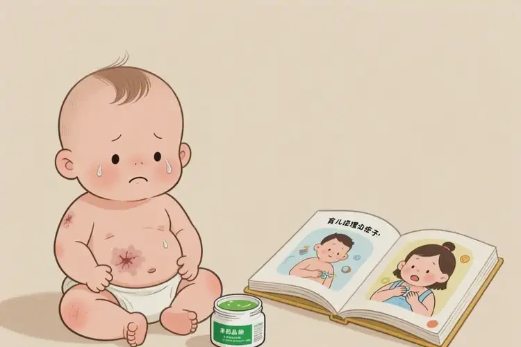 小兒肚子上容易起濕疹不管它會(huì)自己好嗎(圖3)