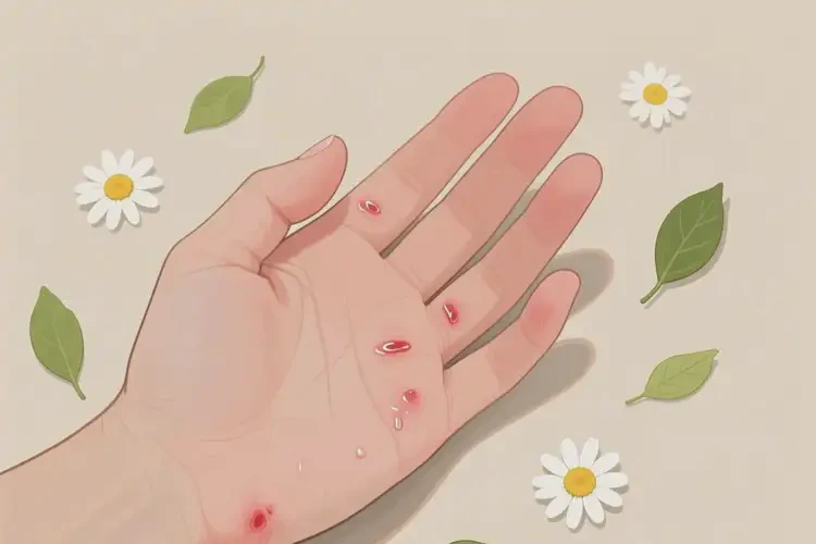 产妇手上偶尔起湿疹不管它会自己痊愈吗(图4)