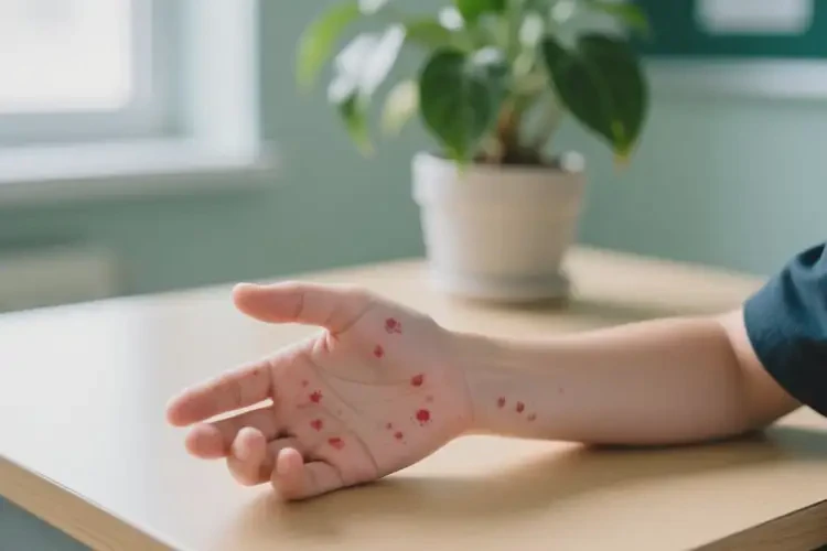 中學(xué)生手上經(jīng)常長(zhǎng)濕疹能靠自己自愈嗎(圖4)