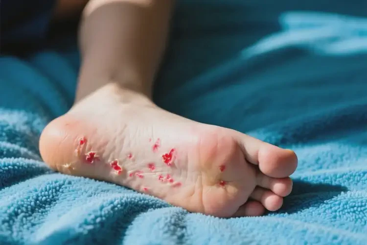 青少年脚上容易起湿疹能靠自己自愈吗(图2)