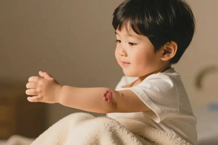 小孩手臂出现湿疹能够彻底治愈吗(图3)