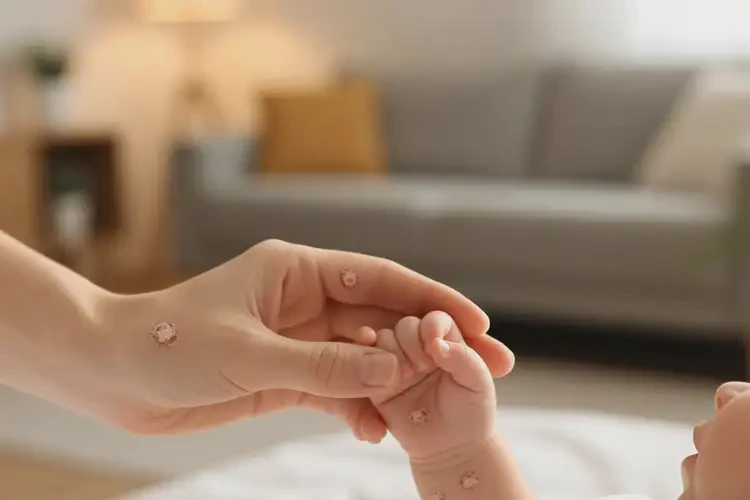 嬰幼兒手上有濕疹能夠徹底治愈嗎(圖2)