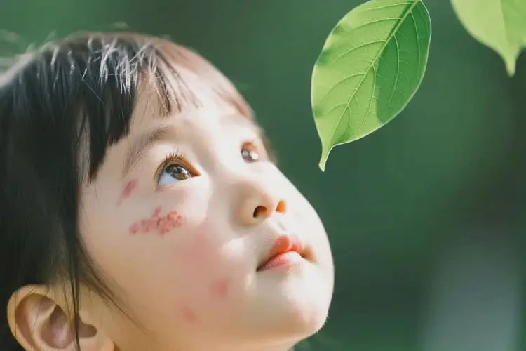 少儿面部经常起湿疹不管它会自己痊愈吗(图1)