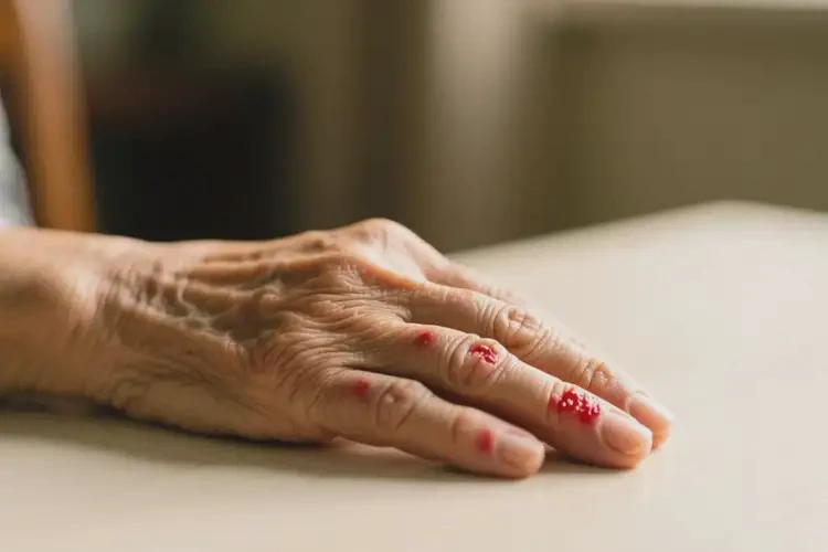 老年人四肢偶爾長濕疹不管它會自己自愈嗎(圖4)