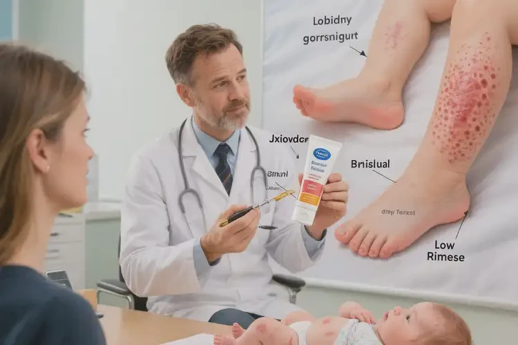 寶寶小腿上長濕疹不管它會(huì)自己好嗎(圖3)