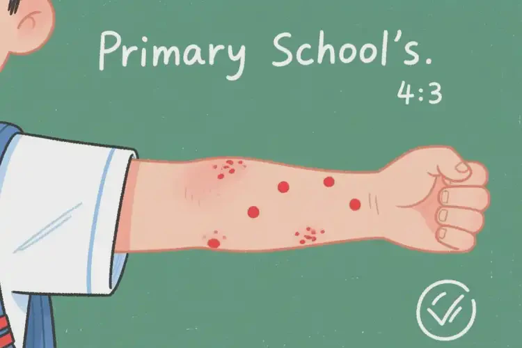 小學(xué)生手臂上容易起濕疹能徹底自愈嗎(圖2)