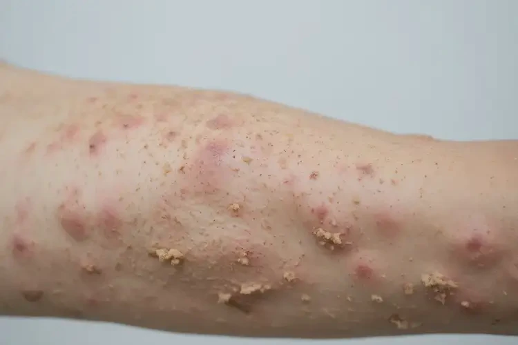 女生手臂上起濕疹可不可以徹底自愈(圖3)