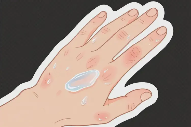 男生手上長濕疹能夠徹底治愈嗎(圖3)