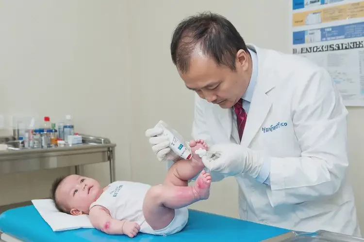 嬰兒腳上出濕疹不管它會(huì)自己自愈嗎(圖3)