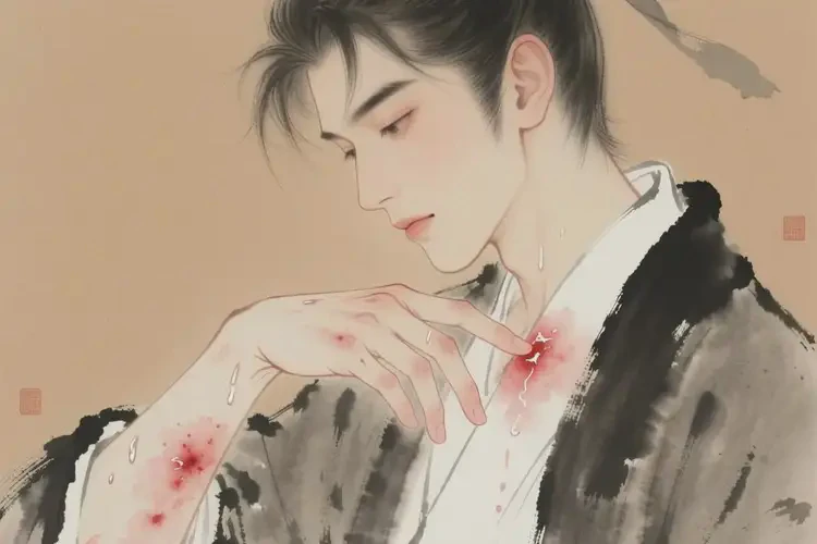 青年人身上出現(xiàn)濕疹不管它會(huì)自己痊愈嗎(圖1)