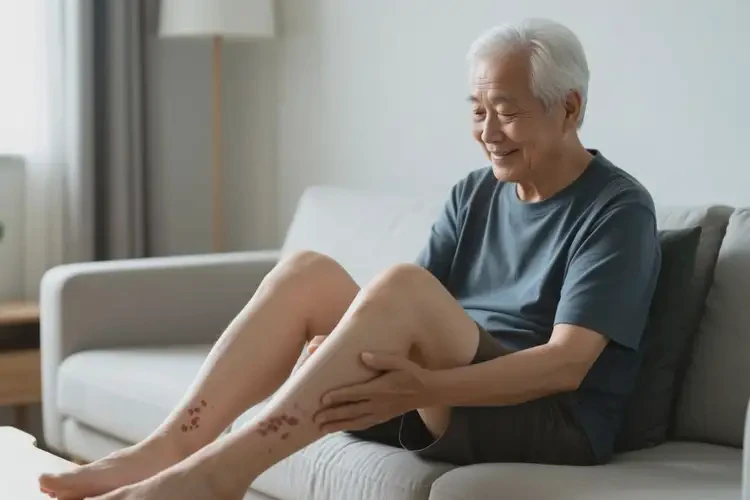 老年人小腿出濕疹能夠徹底治愈嗎(圖4)