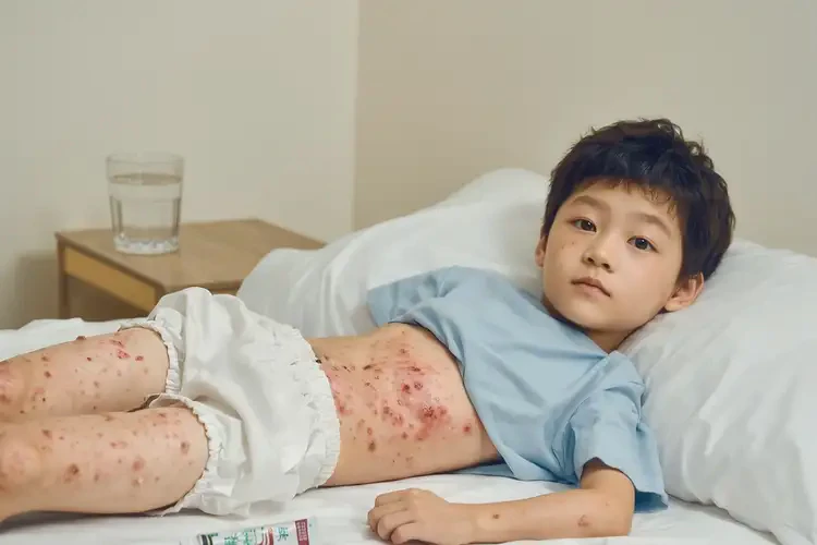 少兒肚子容易長濕疹不管它會自己痊愈嗎(圖3)