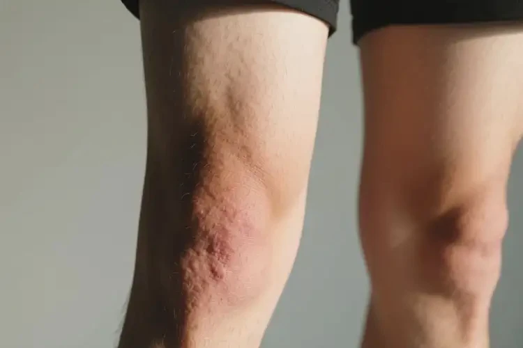 男生大腿上容易长湿疹不管它会自己痊愈吗(图4)