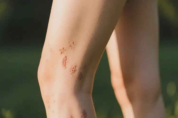 女生大腿出濕疹能靠自己自愈嗎(圖2)