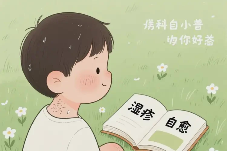 孩子脖子上有濕疹能徹底自愈嗎(圖3)