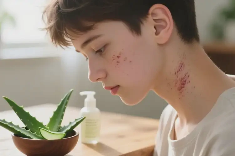 青年人脖子上容易起湿疹能够彻底治愈吗(图3)