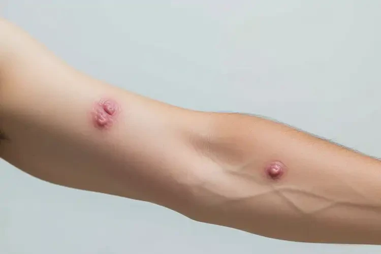 男人手臂容易起濕疹能夠徹底治愈嗎(圖4)