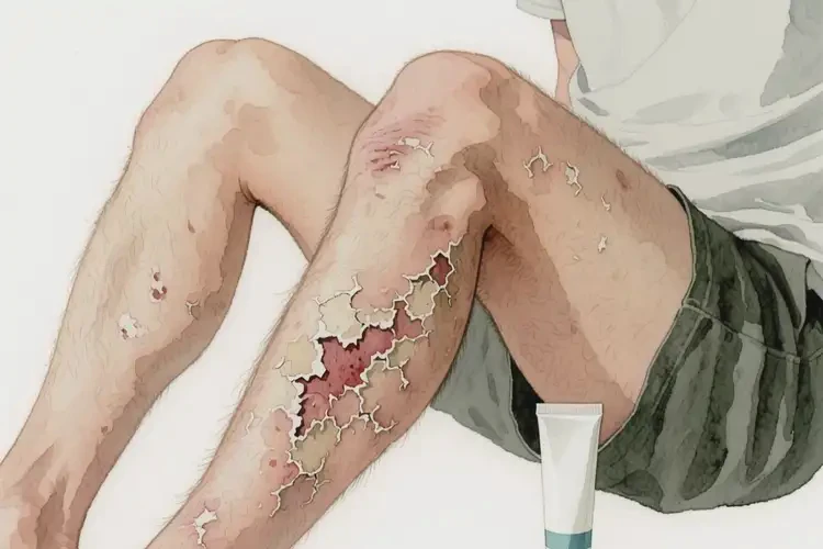 男性大腿容易起濕疹能夠徹底治愈嗎(圖3)