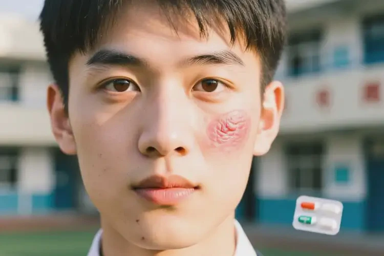 大學生臉上經(jīng)常長濕疹可以徹底自愈嗎(圖2)