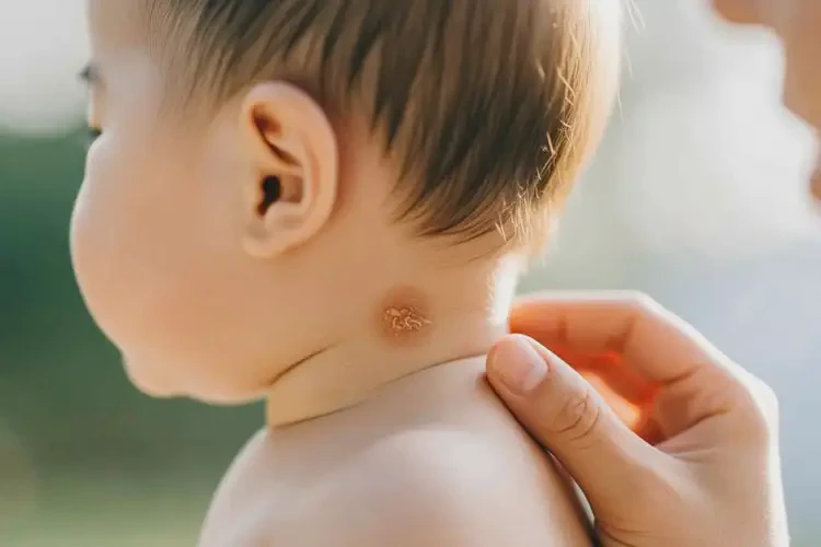 小儿脖子起湿疹可以彻底自愈吗(图3)