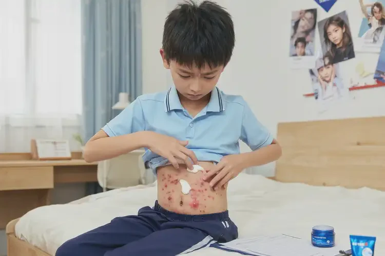 中學(xué)生肚子經(jīng)常起濕疹不管它會(huì)自己痊愈嗎(圖3)
