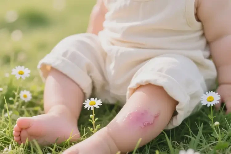 幼儿大腿上偶尔起湿疹可以彻底自愈吗(图3)