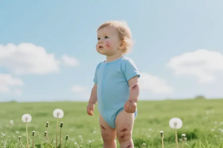 小孩全身經(jīng)常長濕疹不管它會自己好嗎(圖3)