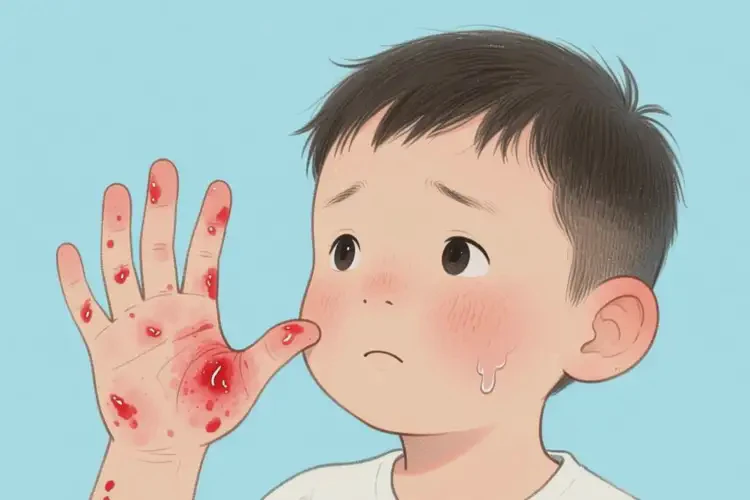 小學(xué)生四肢偶爾起濕疹不管它會自己好嗎(圖3)