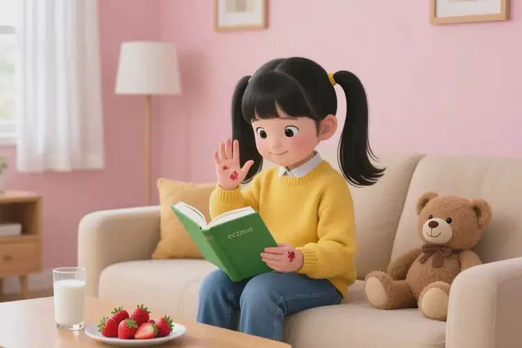 小學(xué)生身上偶爾起濕疹能不能徹底自愈(圖2)