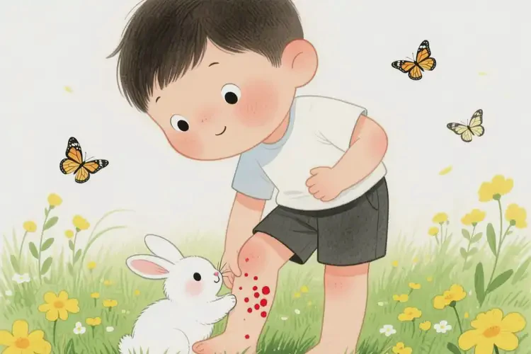 小學(xué)生身上長濕疹不管它會自己痊愈嗎(圖2)